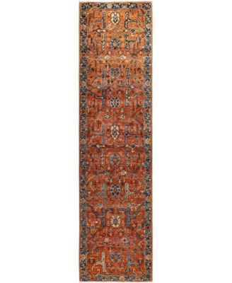 ADORN HAND WOVEN RUGS - Serapi M1945 2'7''x10' Runner Area Rug