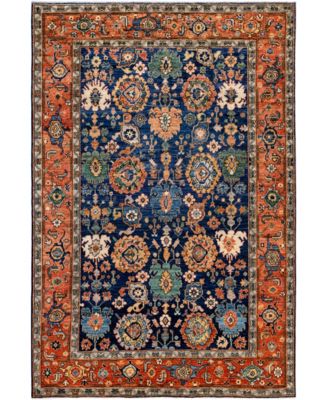 ADORN HAND WOVEN RUGS - Serapi M1945 6'3''x9'2'' Area Rug