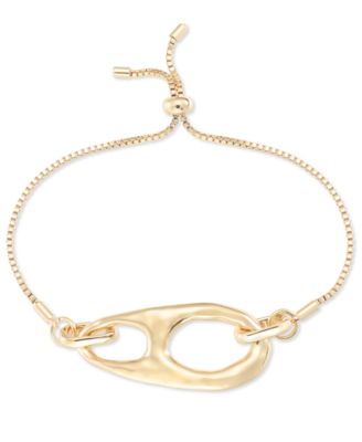 Style & Co - Hammered Sculptural Slider Bracelet
