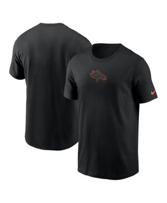 Nike - Men's Black Denver Broncos Logo Color Pop T-Shirt