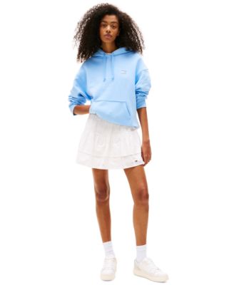 Tommy Jeans - Women's Cotton Embroidered Mini Skirt