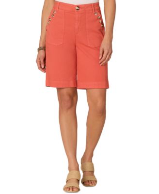 Democracy - Petite "Ab" Solution Skyrise Bermuda Shorts
