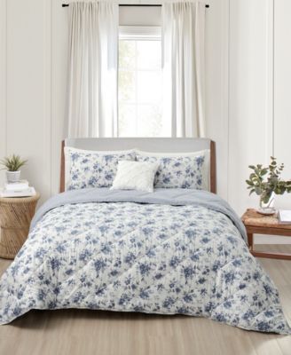 Splendid - Layla Floral-Print 4-Pc, Comforter Sets