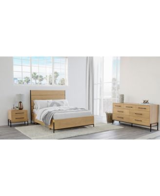Furniture - Linstead 3-Pc. Full Panel Set (Bed, Dresser & Nightstand)