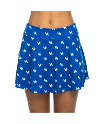 ZooZatz - Women's Royal Kentucky Wildcats All-Over Print Flowy Skort