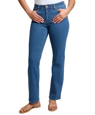 Jones New York - Petite Lexington Straight-Leg Jeans