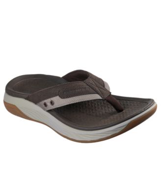 Skechers - Men's Relaxed Fit: Silva - Falco Casual Thong Sandals from Finish Line