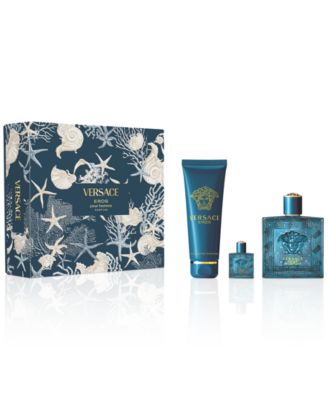 Versace - Men's 3-Pc. Eros Pour Homme Parfum Gift Set