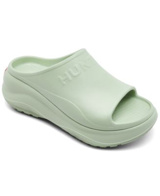Hunter - Women's Haddie Slip-on Open Toe Wedge Sandals from Finish Line