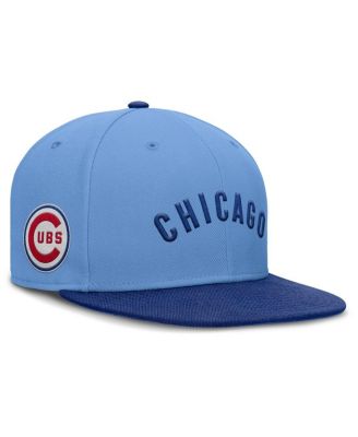 Nike - Men's Light Blue Chicago Cubs True Performance Fitted Hat