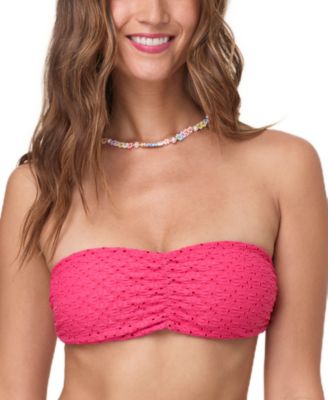 Andie - Women's Pana Pointelle Bandeau Bikini Top