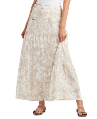 BCX - Juniors' Printed Maxi Skirt