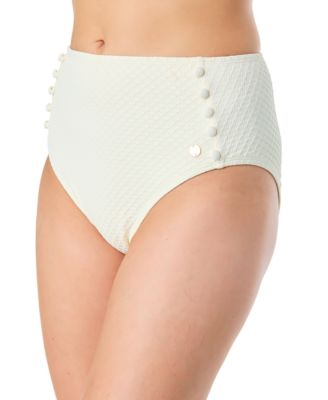 CeCe - Women's La Vie A La Mer Side-Button Bikini Bottoms