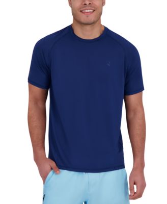 Spyder - Men's Short Sleeve Waffle-Knit Crewneck Swim Shirt