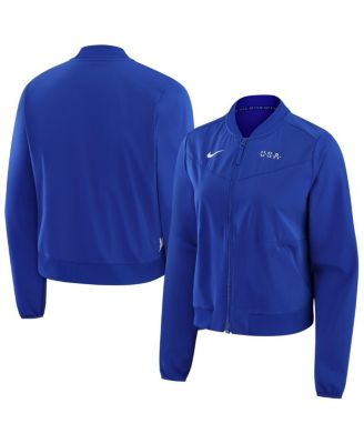 Nike - Women's Blue Team USA Bliss Performance Full-Zip Bomber Jacket