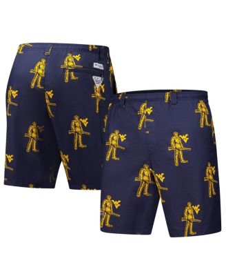 Columbia - Men's Navy West Virginia Mountaineers Backcast III Printed Short