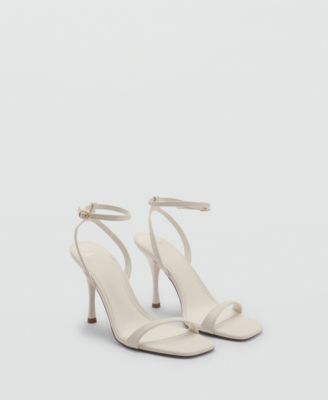 MANGO - Women's Strappy Heeled Sandals