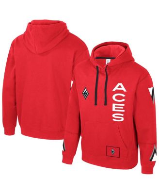 Stadium Essentials - Men's and Women's Red Las Vegas Aces City Star Rebel Edition Pullover Hoodie Sweatshirt