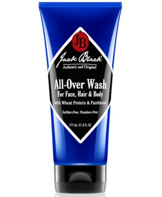 Jack Black - All-Over Wash for Face, Hair, and Body with Wheat Protein & Panthenol