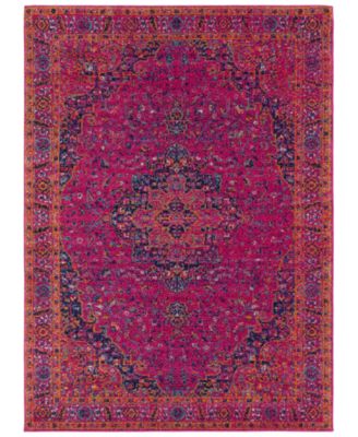 Livabliss - Harput HAP-1008 Garnet 5'3" x 7'3" Area Rug