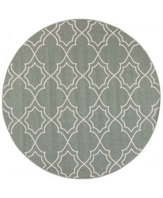 Livabliss - Alfresco ALF-9589 Sage 8'9" Round Area Rug