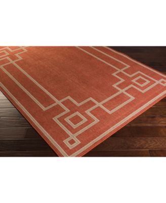 Livabliss - Alfresco ALF-9631 Rust 8'9" x 12'9" Area Rug