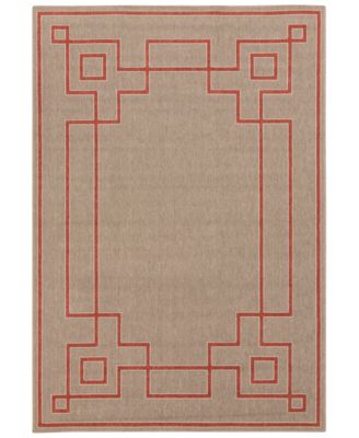 Livabliss - Alfresco ALF-9633 Rust 8'9" x 12'9" Area Rug