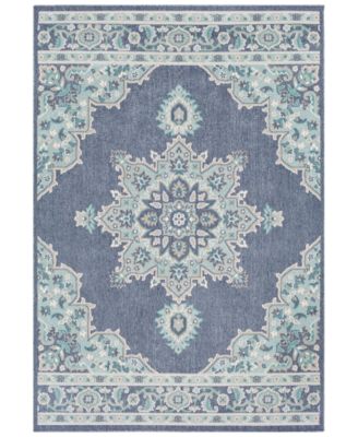 Livabliss - Alfresco ALF-9670 Charcoal 7'6" x 10'9" Area Rug