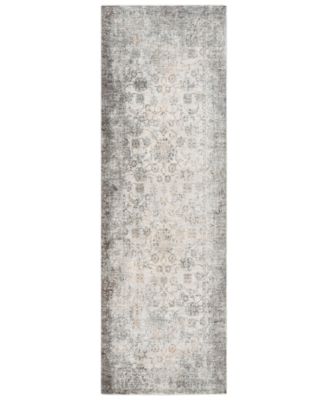 Livabliss - Presidential PDT-2310 Medium Gray 3'3" x 10' Runner Area Rug