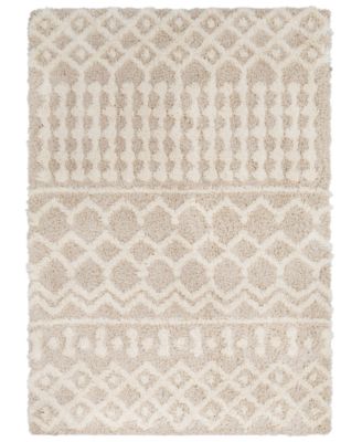 Livabliss - Urban Shag USG-2303 Cream 7'10" x 10'3" Area Rug