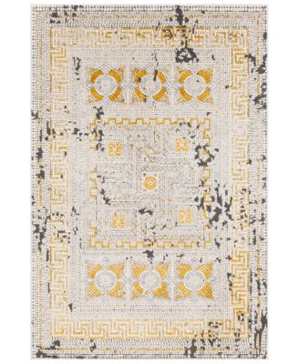 Livabliss - Venezia VNZ-2300 Mustard 6'7" x 9'6" Area Rug