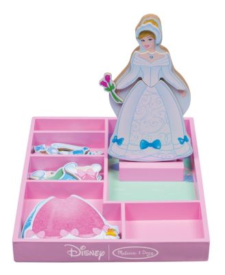 Melissa and Doug - Cinderella Wooden Magnetic Dress-Up