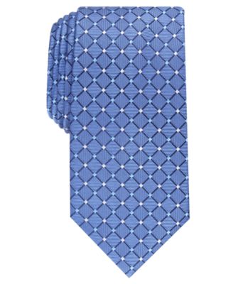 Club Room - Men's Classic Grid Silk Tie