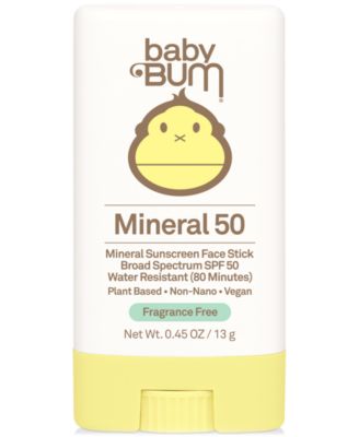 Sun Bum - Baby Bum SPF 50 Mineral Sunscreen Face Stick, 0.45 oz.