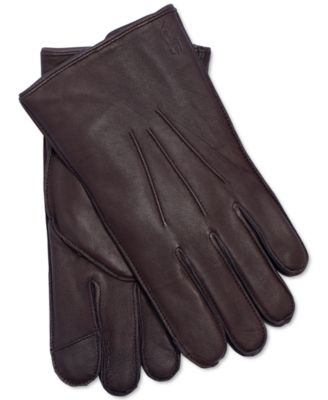 Polo Ralph Lauren - Men's Water-Repellant Leather Gloves