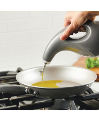 Rachael Ray - Ceramic EVOO Oil & Vinegar Dispensing Bottle, Set of 2