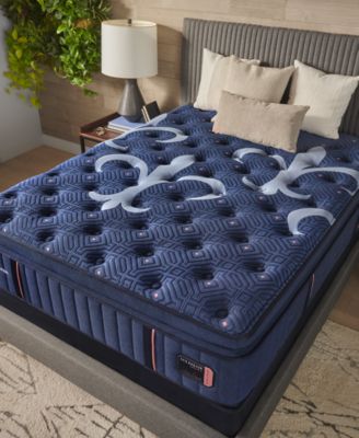 Stearns & Foster - Lux Estate 16" Medium Euro Pillowtop Innerspring Luxury Mattress Set - Twin XL