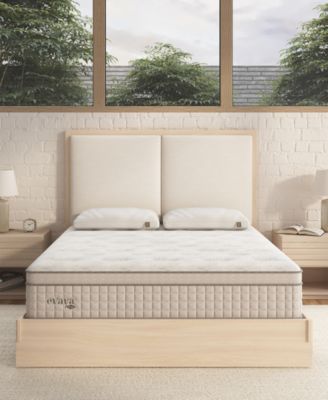12Park - Evaya 12" Bliss Plush Euro Top Mattress, Twin
