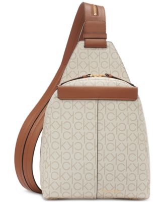 Calvin Klein - Millie Monogram Medium Sling Bag