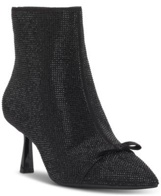I.N.C. International Concepts - Women's Delphia Embellished Mid-Heel Booties