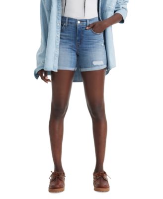 Levi's - Cuffed Baileya Root Wash Denim Shorts