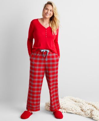 State of Day - Women's Plaid Flannel Pajama Pants