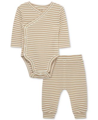 Focus Kids - Baby Striped Bodysuit & Pants, 2 Piece Set
