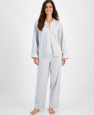 Charter Club - Women's 2-Pc. Cotton Flannel Pajamas Set