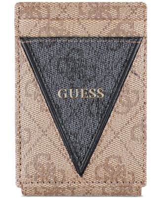 GUESS - Men's Quattro Patchwork Triangle Logo Wallet