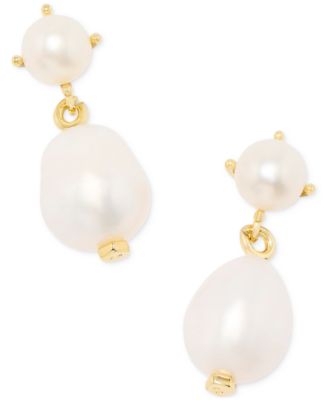 Kendra Scott - Gold-Tone Cultured Freshwater Pearl Drop Earrings