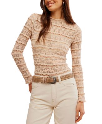 Free People - Women's Angelina Mock Neck Bodysuit