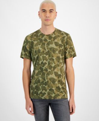Sun + Stone - Men's Regular-Fit Floral T-Shirt