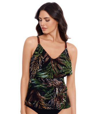 Magicsuit - Women's Nighthawk Printed Tiered Tankini Top