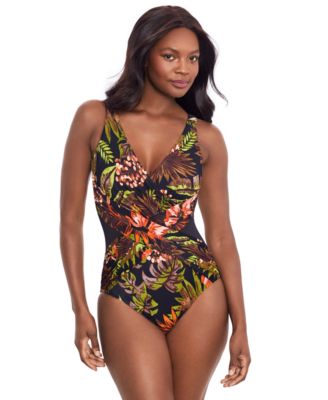 Miraclesuit - Women's Botanico Crossover One-Piece Swimsuit